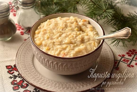 Kapusta wigilijna po pysznicku z Podkarpacia