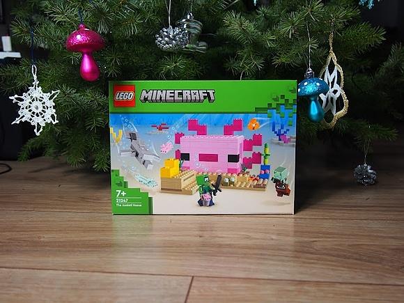 Lego Minecraft Dom aksolotla