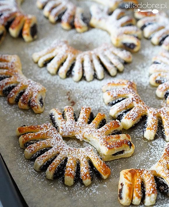 Ciastka grzebyki z makiem