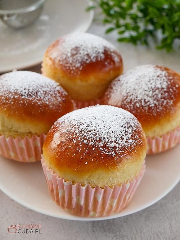 Pączki pieczone a’la babeczki