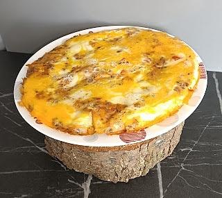 Omlet z ziemniakami i paprykowym posmakiem