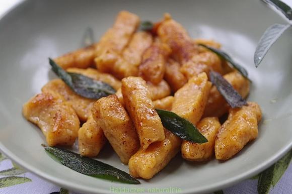 Gnocchi dyniowe z dyni, jajek i mąki
