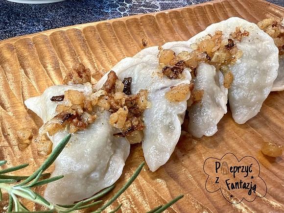 Pierogi z kaszanką