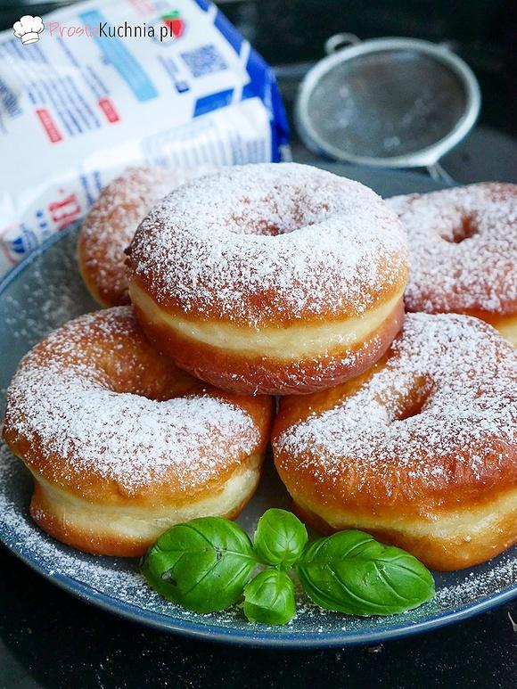 Oponki drożdżowe bez sera