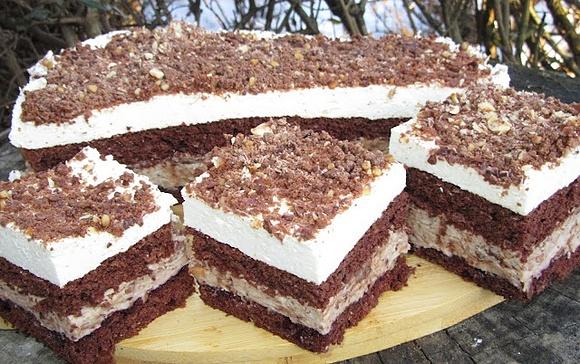 Ciasto michałek pyszne wilgotne i delikatne