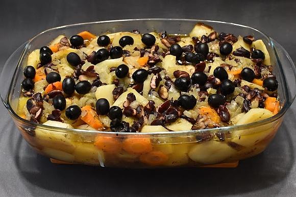 Pieczone udka z ziemniakami