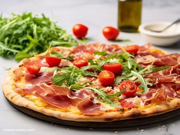 Pizza prosciutto – pizza z szynką parmeńską