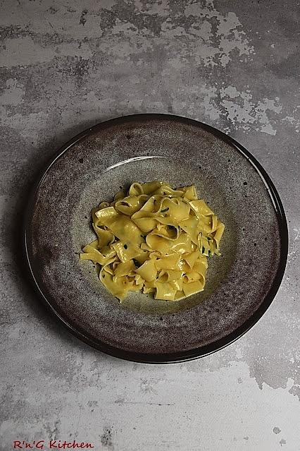 Pappardelle w aksamitnym sosie