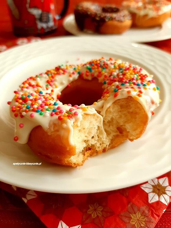 Amerykańskie pączki donuts