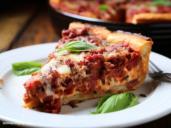 Najlepsza deep dish Chicago pizza