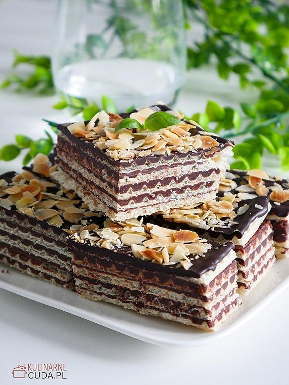Wafle czekoladowe