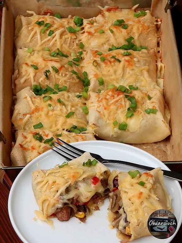 Naleśniki jak pizza - łatwy i smaczny posiłek