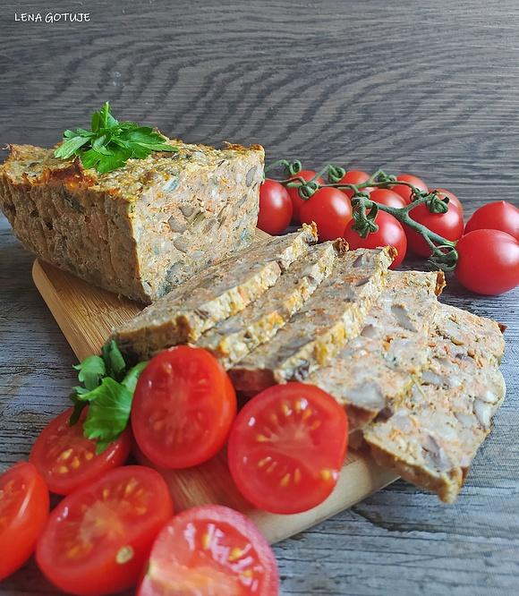 Pieczeń z grzybami