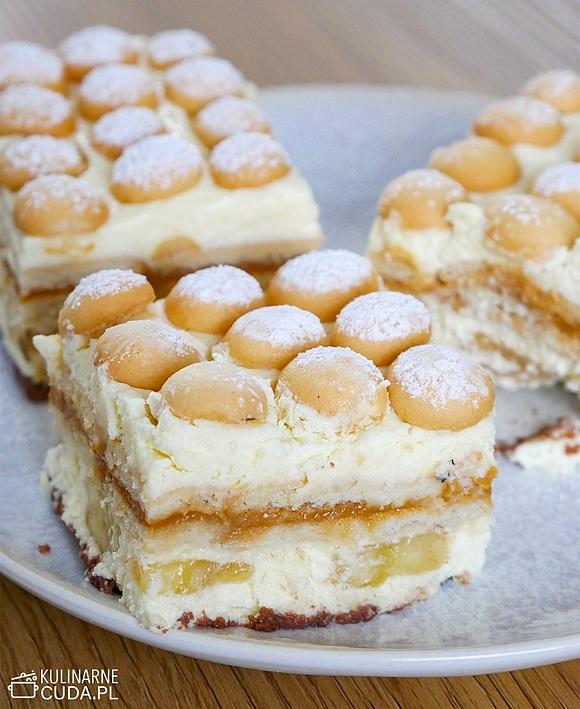 Bananowa delicja - łatwe ciasto bez pieczenia