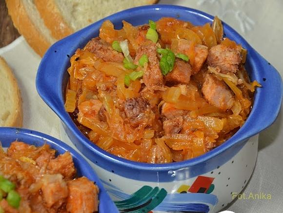 Szybki bigos z kapusty pekińskiej