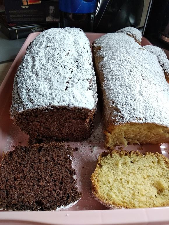 Babka oliwna z czekoladą i wanilią