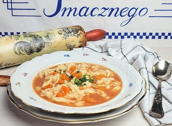 Zupa pomidorowa na gęsinie
