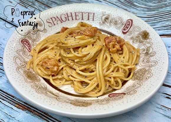 Obiad w 15 minut spaghetti z sosem pomidorowym