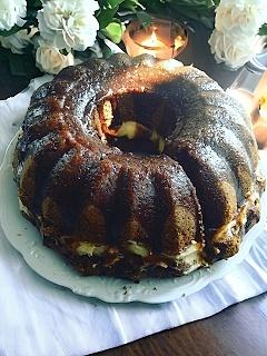 Babka kawowa z kremem mascarpone