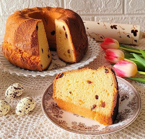 Babka drożdżowa szafranowa