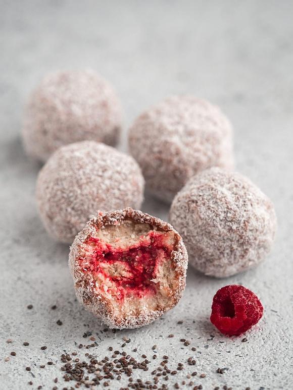 Wegańskie lamington bliss