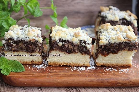 Ciasto drożdżowe z masą makową