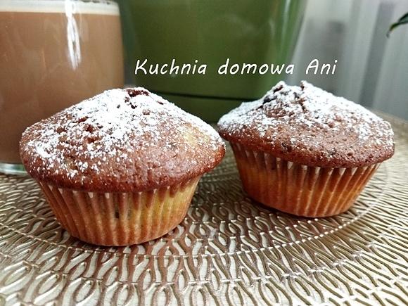 Muffinki na kefirze z czekoladą