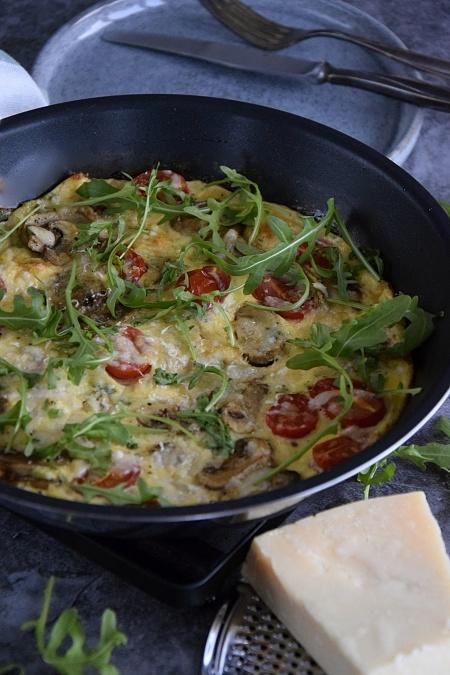 Warzywna frittata z piekarnika