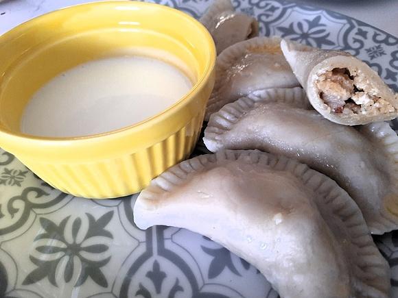 Pierogi z kaszą jaglaną