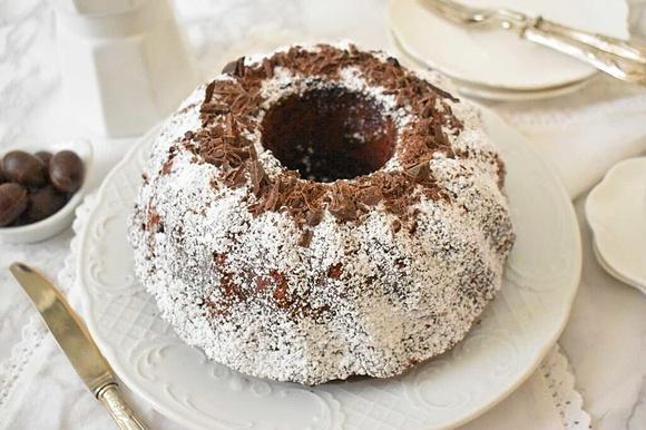 Kakaowa babka serowa