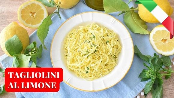 Makaron w sosie cytrynowym tagliolini al limone