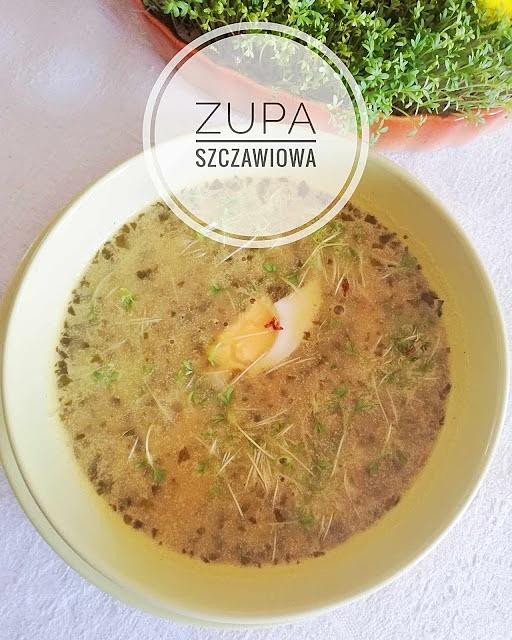 Kremowa zupa szczawiowa