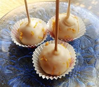 Cytrynowe Cake Pops