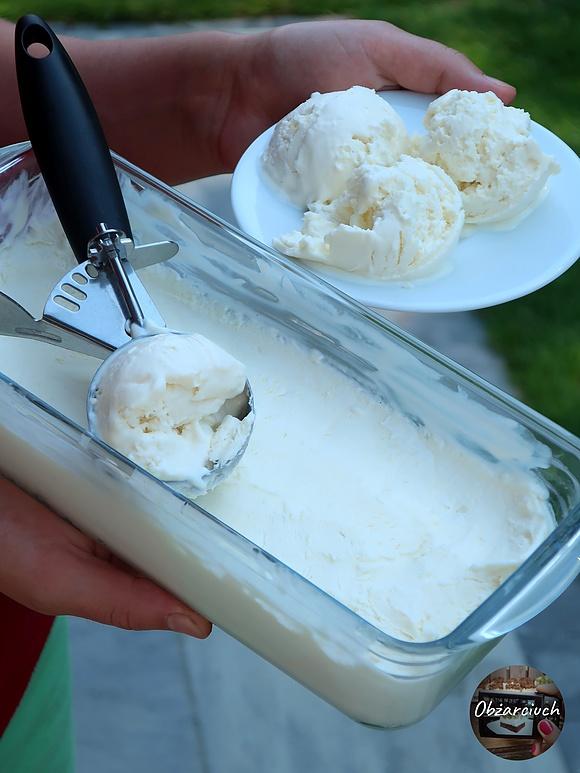 Domowe lody 3-składnikowe bez mieszania i maszyny