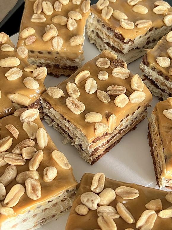 Ciasto bez pieczenia z herbatnikami w kwadrans