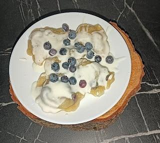 Pierogi z borówkami