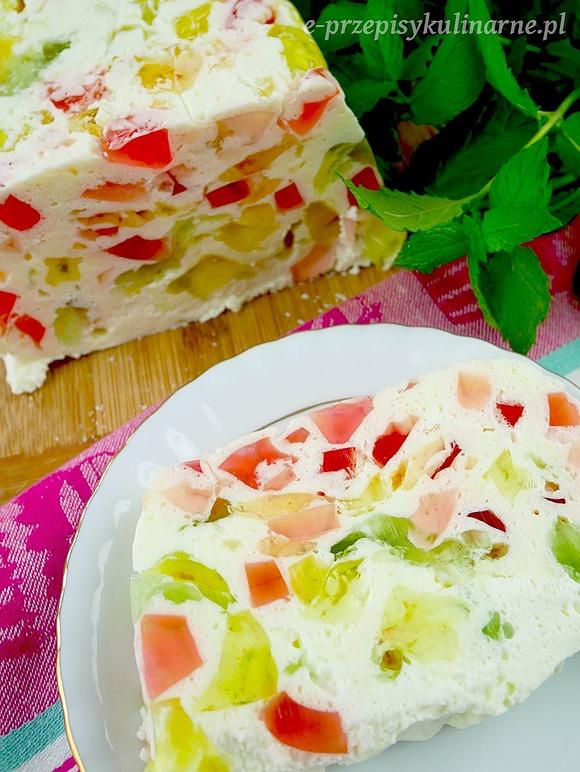 Piankowiec z galaretką – lekki deser na upały