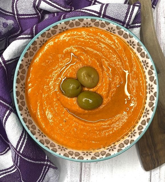 Paprykowy hummus kulinarna eksplozja smaków
