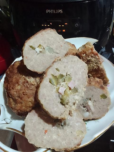 Oszukane zrazy z mielonego mięsa z airfryer