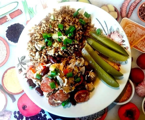 Potrawka z kurczakiem i chorizo