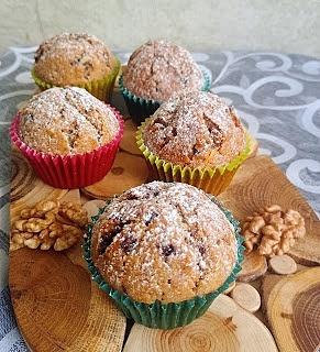 Orzechowe muffinki - szybki i prosty przepis