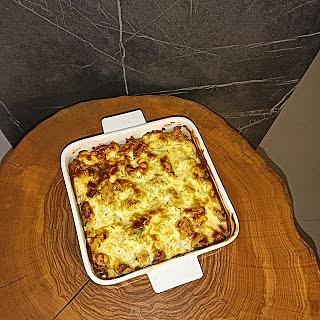 Zapiekanka z brokułem i kurczakiem