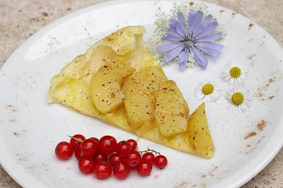 Tarta Tatin z jabłkami w karmelu