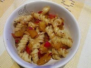 Dynia z chilli i makaronem