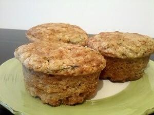 Korzenne muffiny z cukinią