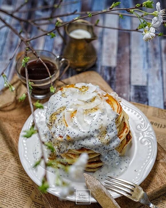 Puszyste pancakes na maślance