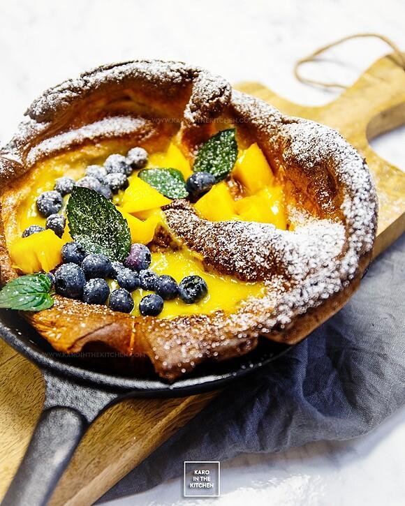Dutch baby pieczony naleśnik