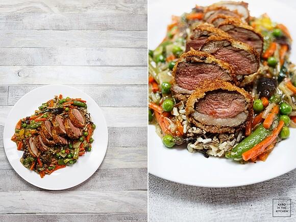 Kaczka w cieście z warzywami jak z chińskiej restauracji