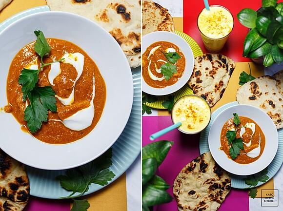 Butter chicken indyjski kurczak w pomidorowym curry