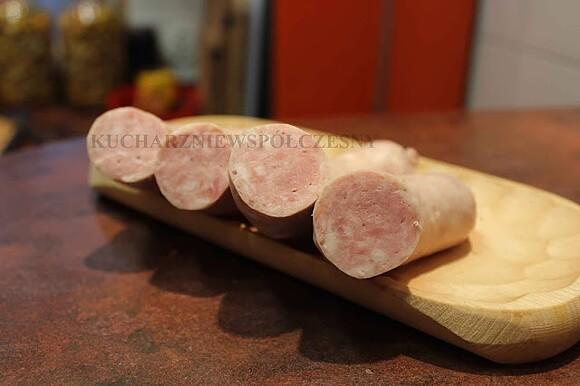 Biała kiełbasa z cielęciną